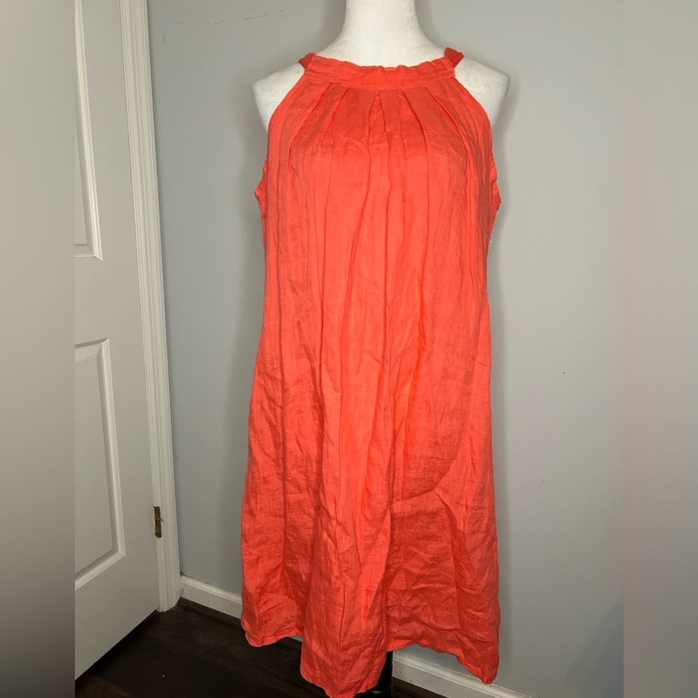 NWT Bellambra 100% Linen Relaxed Fit Dress